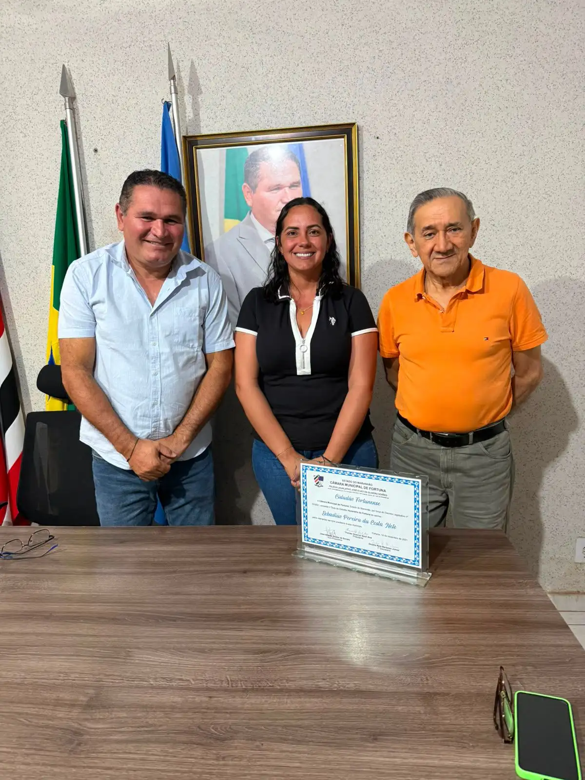 A saúde de Fortuna segue avançando!