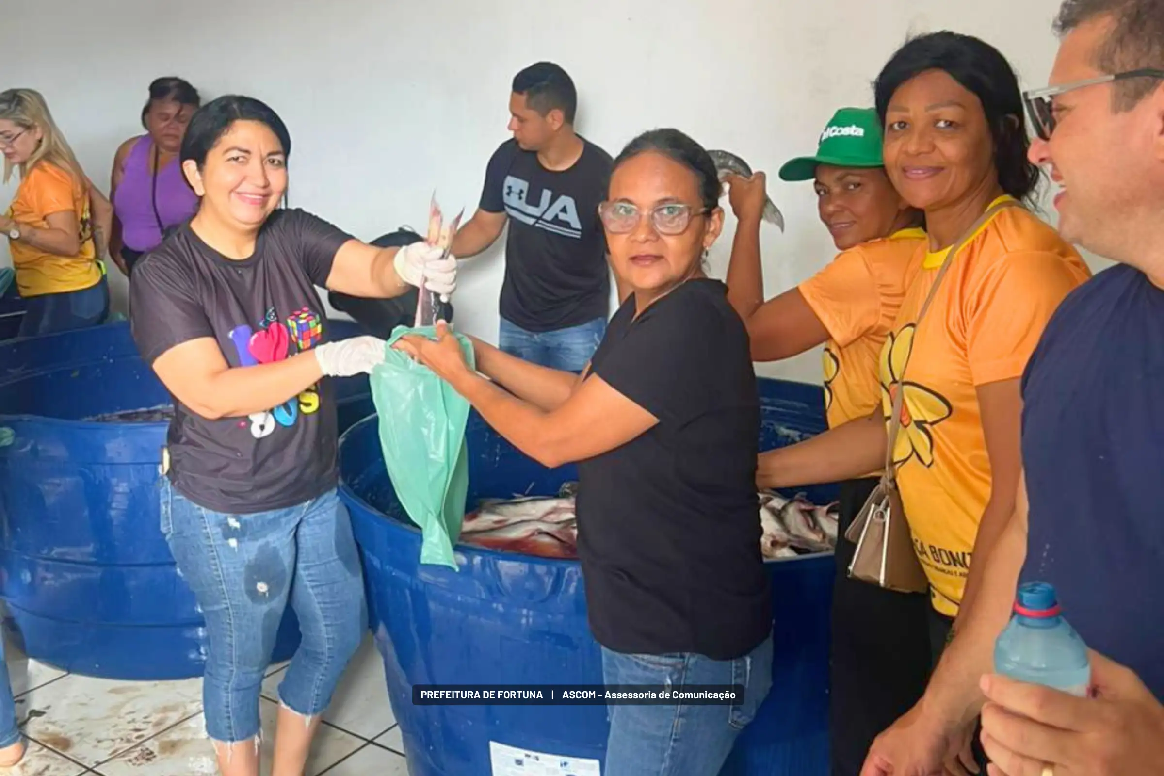 Foto 5 – Prefeitura de Fortuna amplia ação social e distribui 10 toneladas de peixe durante a Semana Santa