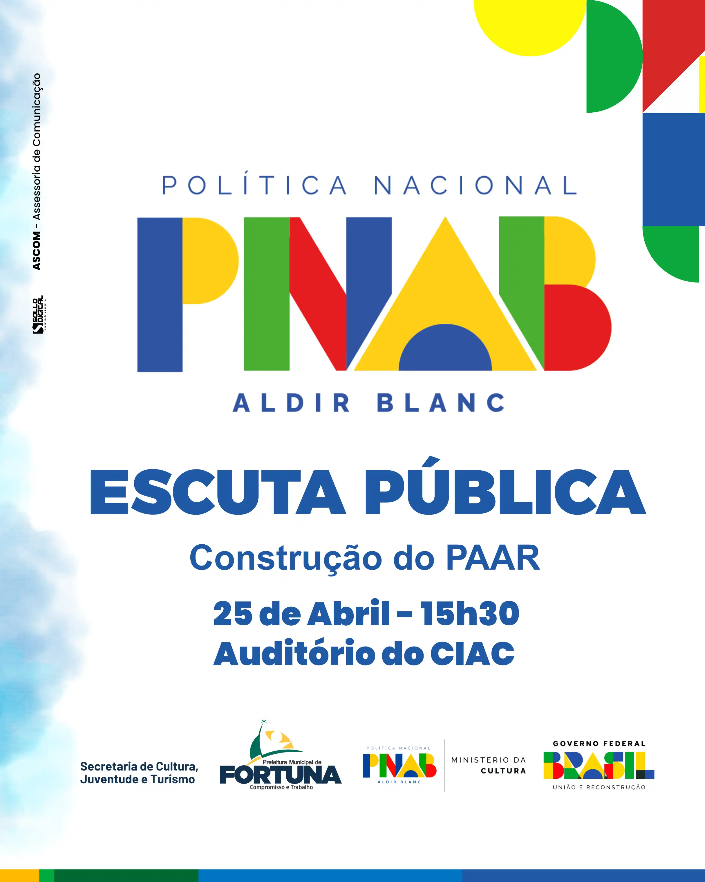 Foto 1 – ESCUTA PÚBLICA — PNAB Aldir Blanc 2025