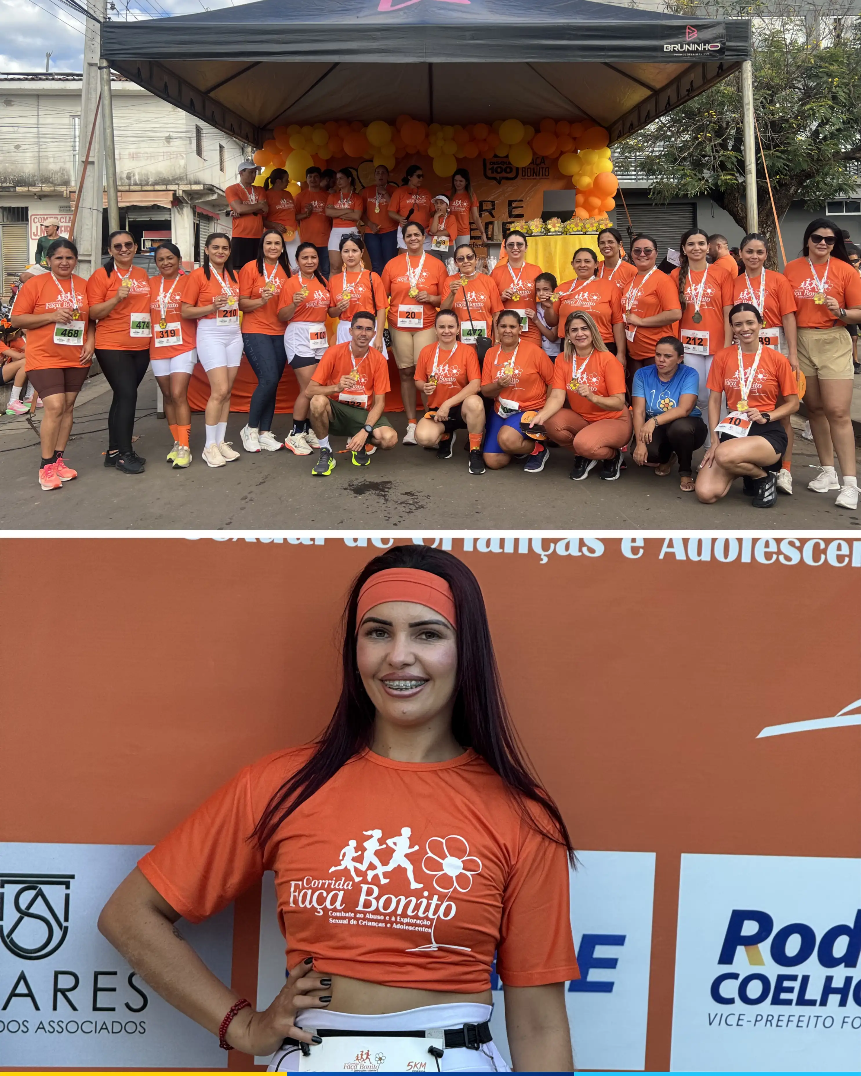 Foto 14 – 1ª Corrida Faça Bonito reúne mais de 500 participantes e fortalece a luta pela proteção de crianças e adolescentes.