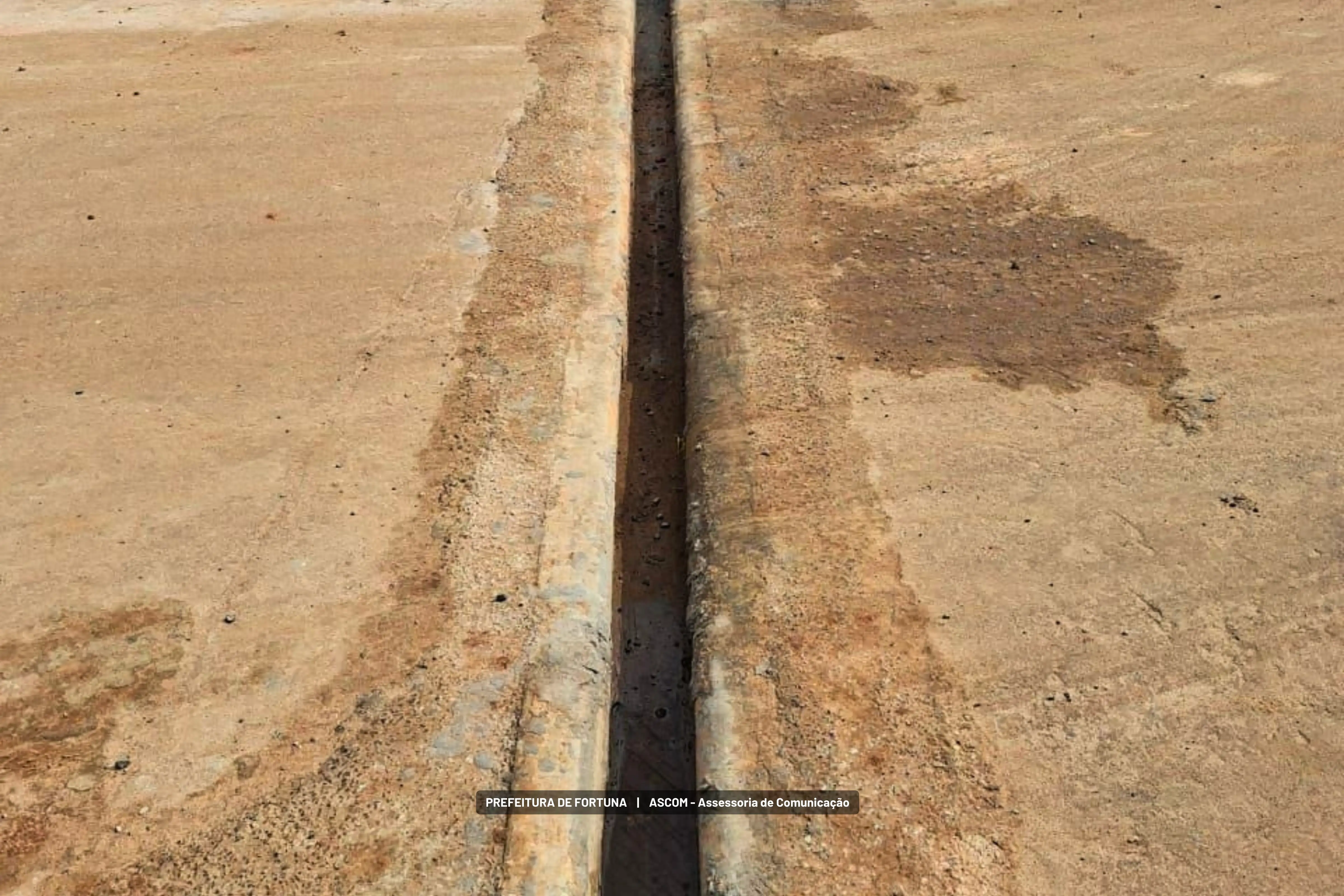 Foto 1 – Prefeitura de Fortuna conclui obra de passagem de água e reforça qualidade da infraestrutura urbana