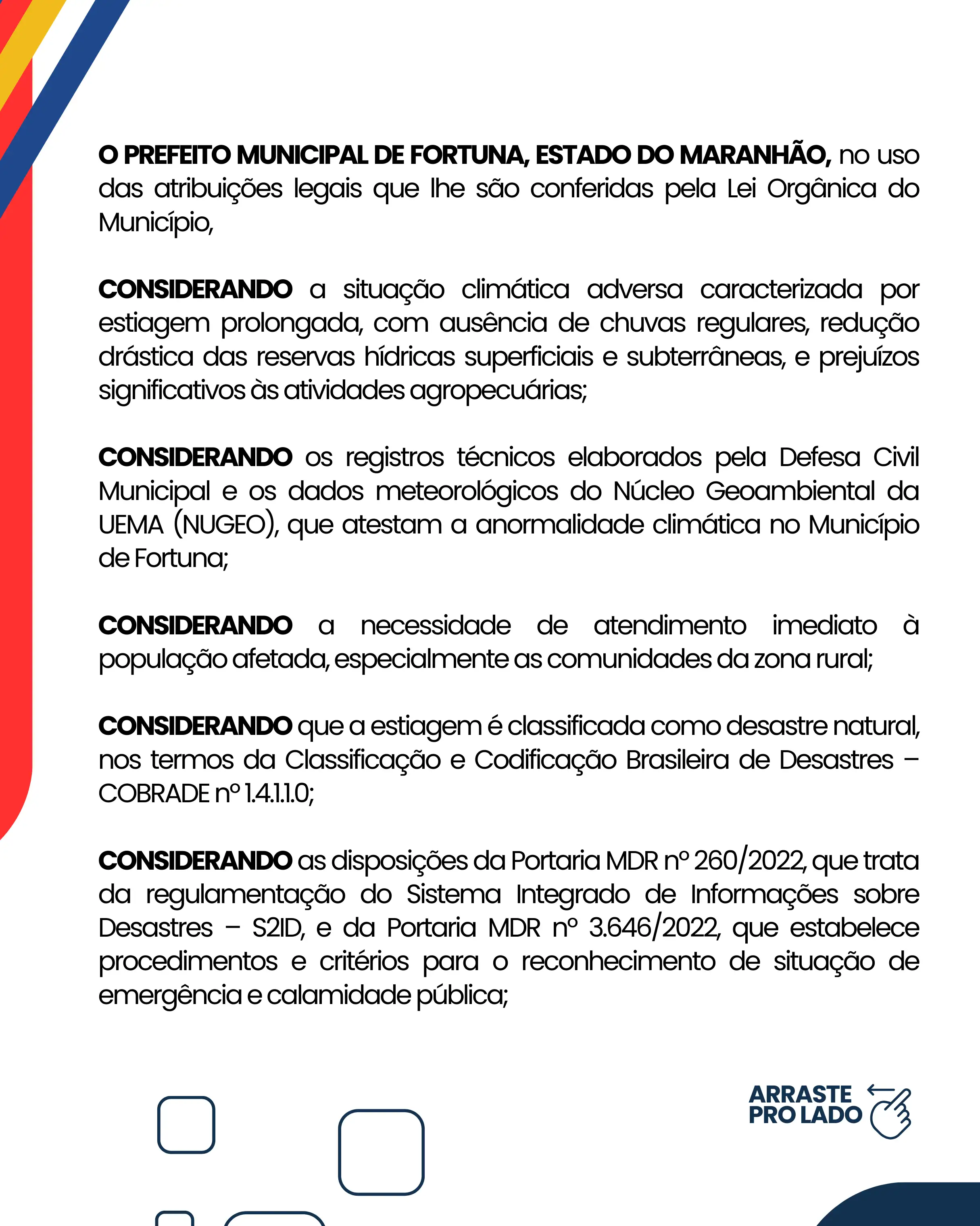 Foto 2 – DECRETO Nº 02, DE 28 DE ABRIL DE 2025