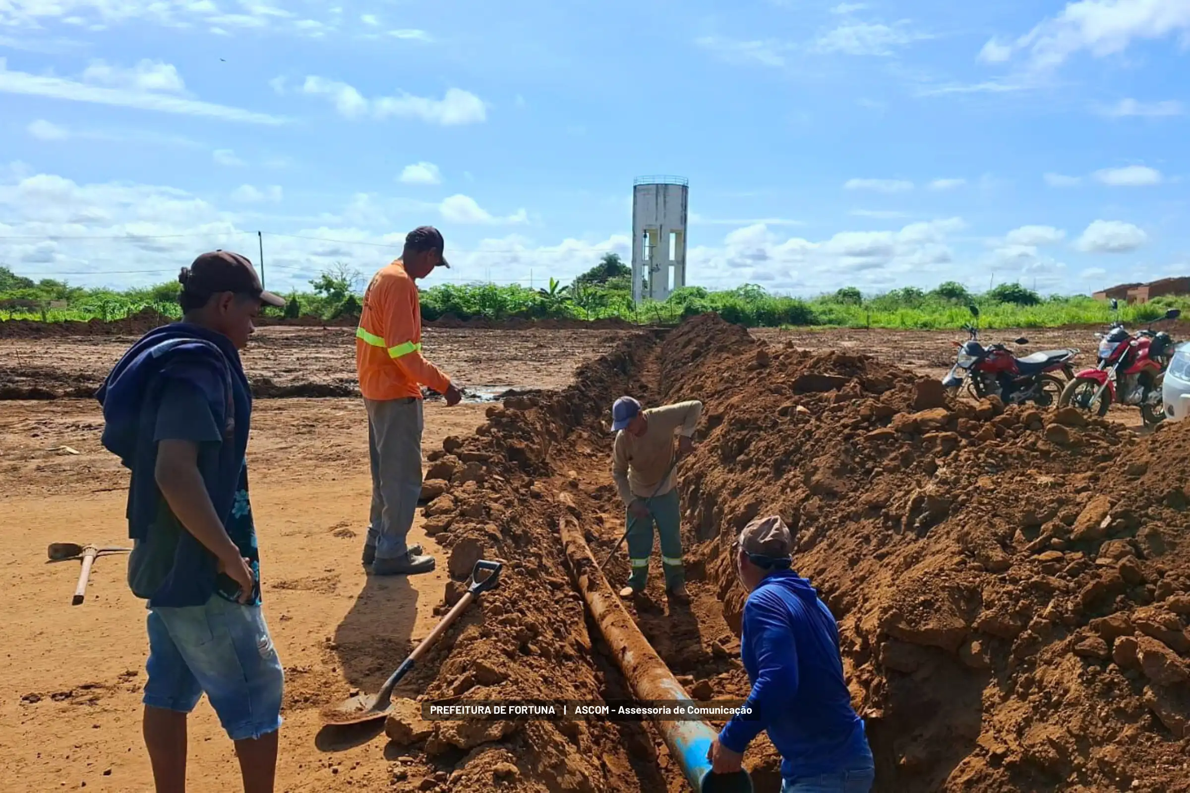 Preparando o terreno para mais saúde em Fortuna