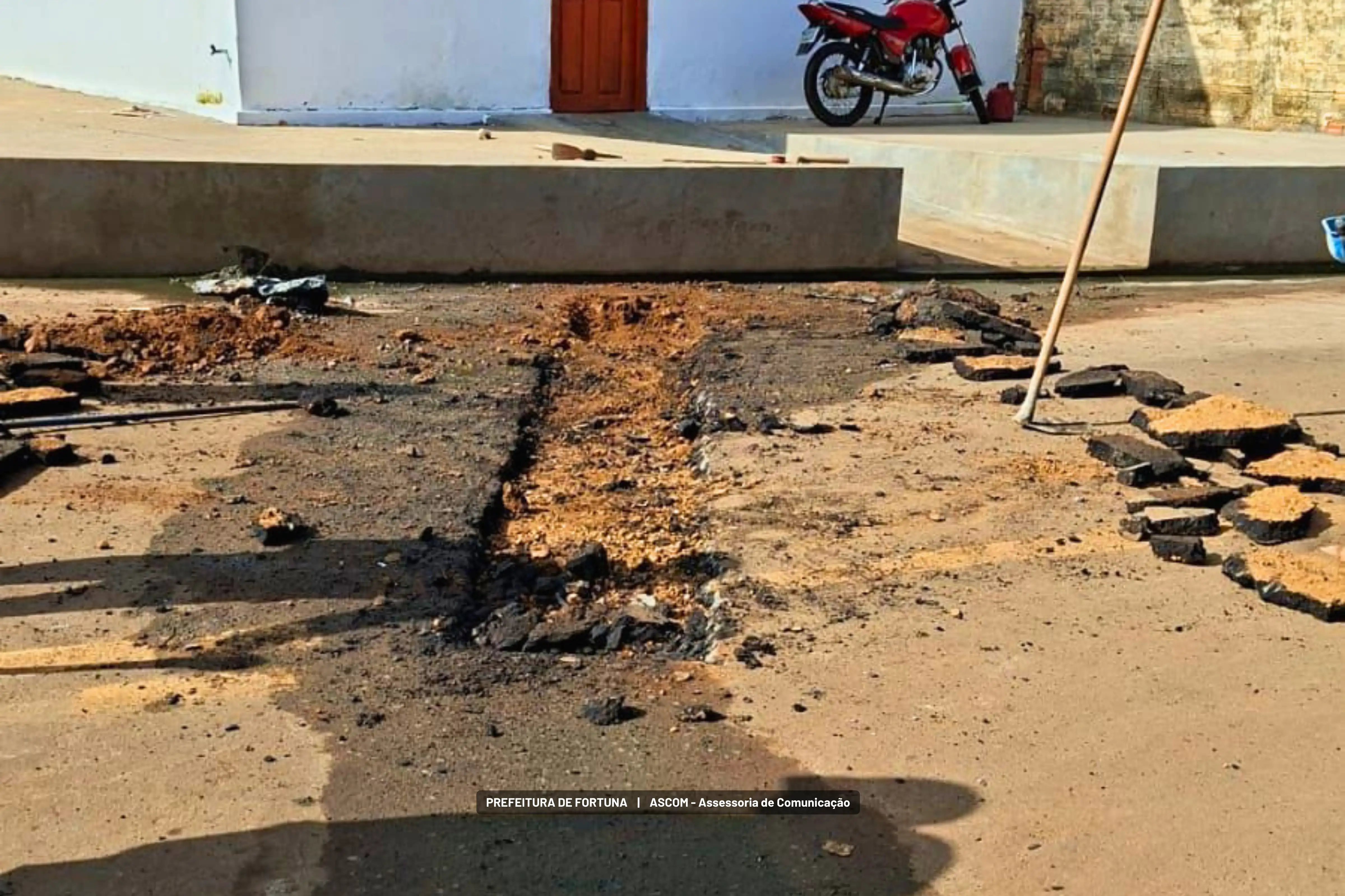 Foto 2 – Prefeitura de Fortuna conclui obra de passagem de água e reforça qualidade da infraestrutura urbana