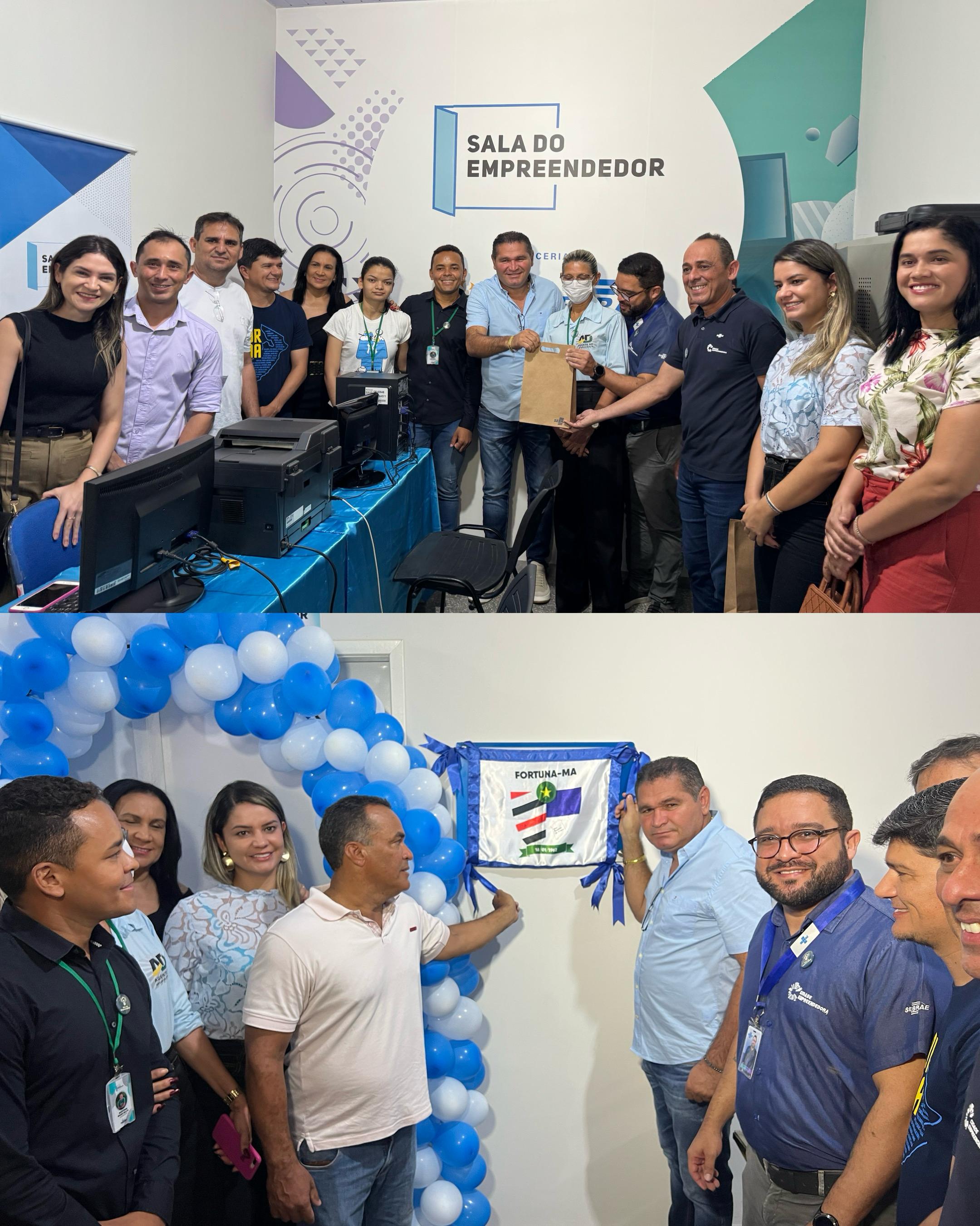 Foto 5 – Prefeitura de Fortuna reinaugura a Sala do Empreendedor e reforça compromisso com o desenvolvimento econômico