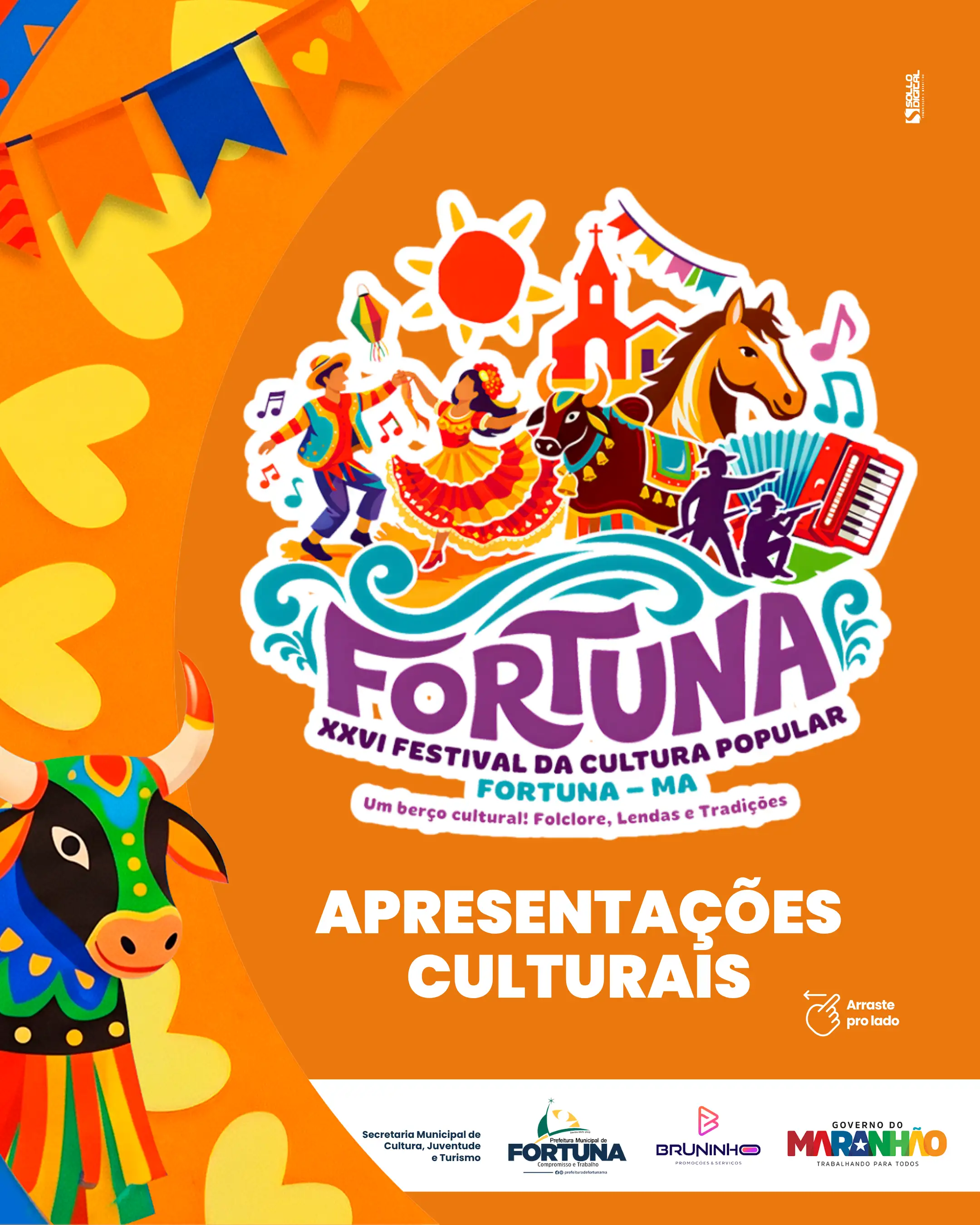 Chegou a sua vez de fazer parte do maior festival da nossa cultura!